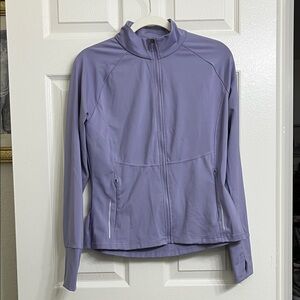 Asics Purple Full-Zip Jacket